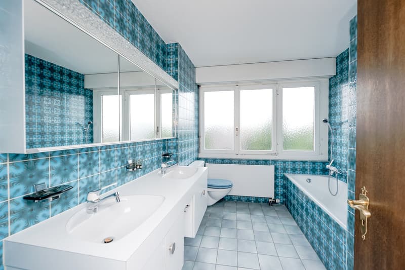 5 Zimmer-Erdgeschosswohnung mit Garten, Cheminée & gemeinschaftlicher Sauna (6)
