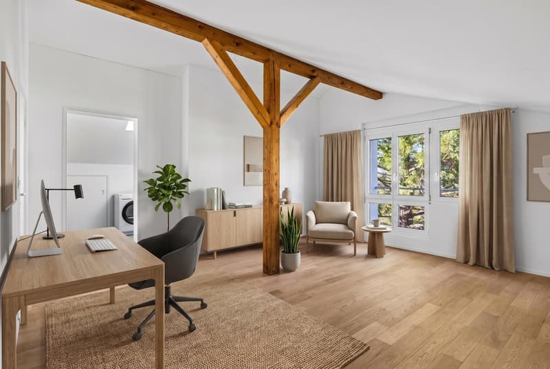 Grosszügige 3.5 Zimmer Dachwohnung (2)