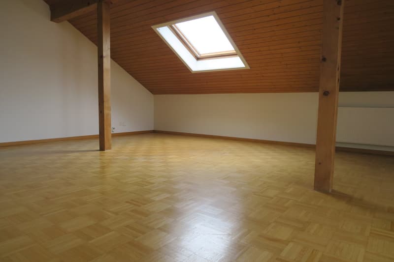 Gemütliche 3.5-Zimmerwohnung mit charmanten Dachschrägen (1)