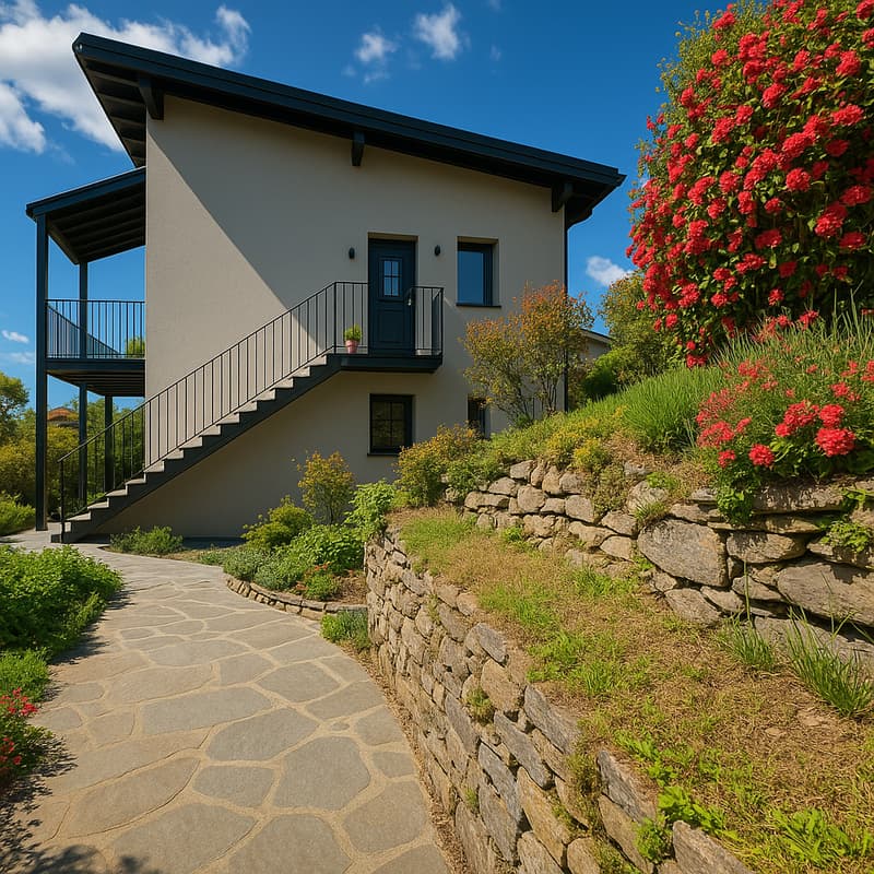 Appartement 3.5 pièces avec pergola, vue sur le lac et piscine (résidence principale) (5)