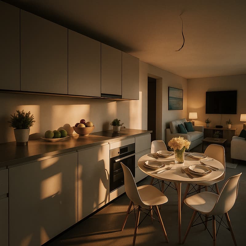 Appartement 3.5 pièces avec pergola, vue sur le lac et piscine (résidence principale) (4)