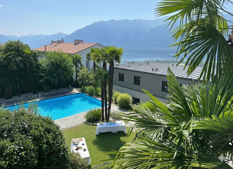 3.5 Appartamento con splendida vista lago e terrazza (2)