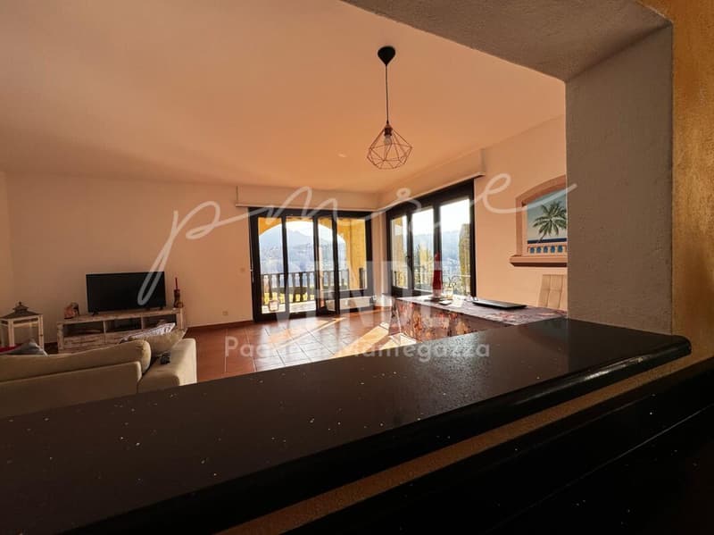 Habiter avec panorama : appartement 4.5 pièces avec vue sur le lac et piscine à Agno (15)