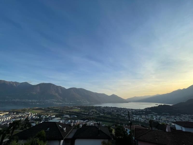 8 A - 4.5 con giardino e piscina condominiale - Residenza Lumino Locarno Monti (6)