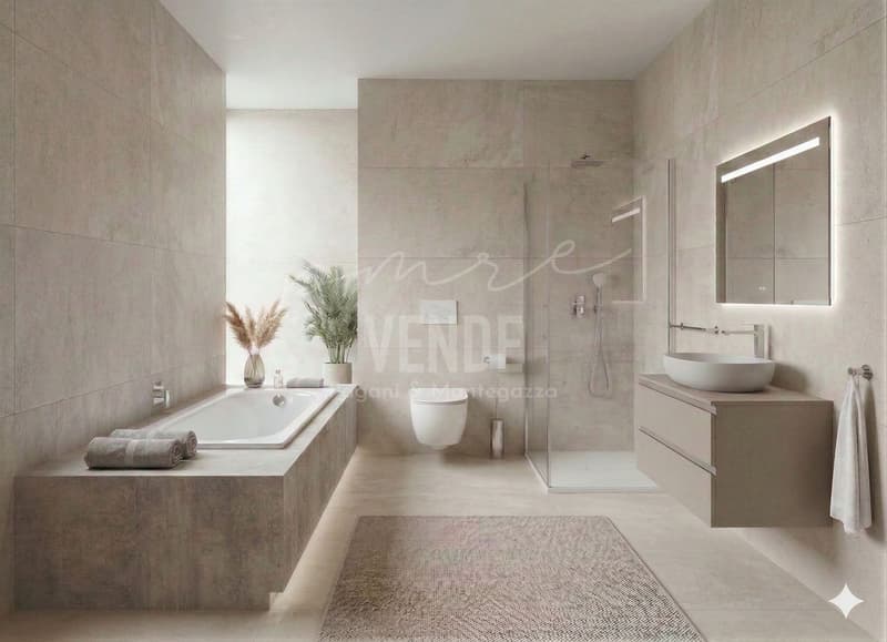 MINUSIO 4.5 locali con vista lago e grande giardino privato | Privacy ed esclusività sul Lago Maggiore (3)