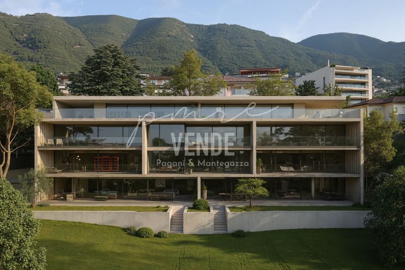 MINUSIO | 4.5 Vista lago 180° definitiva | Spazi generosi | Privacy esclusiva (3)