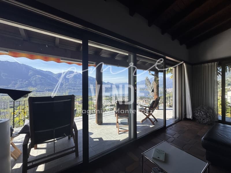 Villa de 5,5 pièces avec vue lac imprenable à Gordola (résidence secondaire) (12)