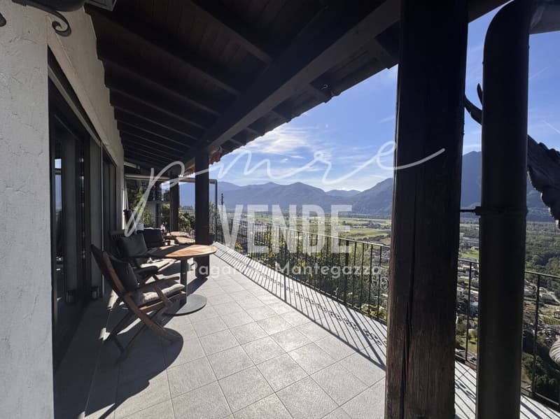 Villa de 5,5 pièces avec vue lac imprenable à Gordola (résidence secondaire) (13)