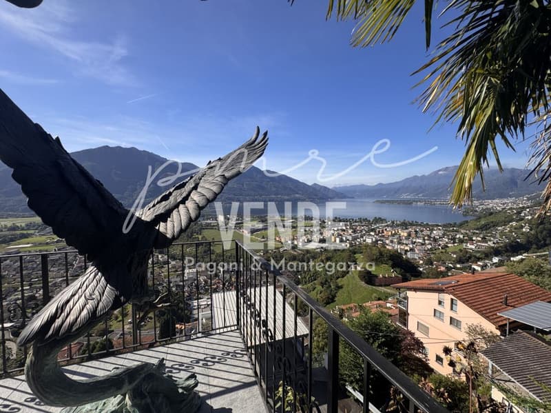 Villa de 5,5 pièces avec vue lac imprenable à Gordola (résidence secondaire) (16)
