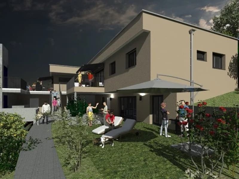 Magnifique appartement 2.5 pièces avec grande terrasse à Salins (6)