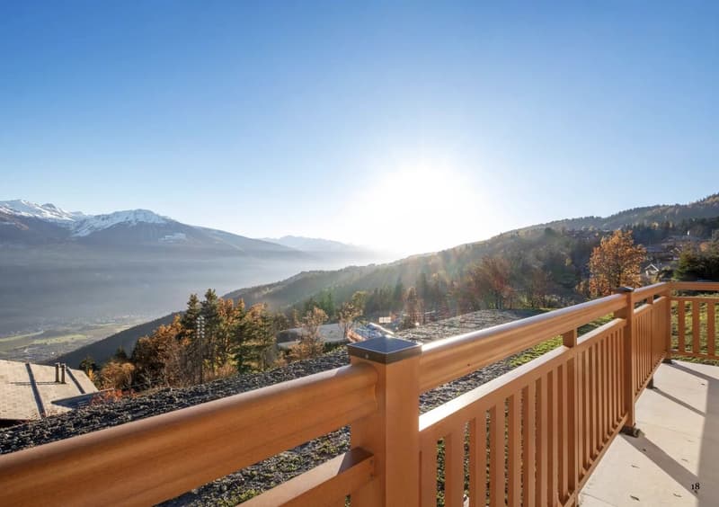 Chalet de  6.5 pièces avec vue panoramique à Bluche / Crans-Montana ? Vente aux étrangers autorisée (9)