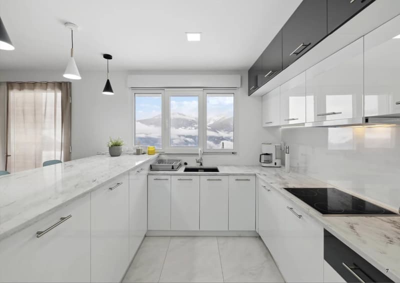 Chalet de  6.5 pièces avec vue panoramique à Bluche / Crans-Montana ? Vente aux étrangers autorisée (4)