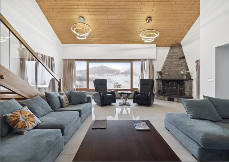 Chalet de  6.5 pièces avec vue panoramique à Bluche / Crans-Montana ? Vente aux étrangers autorisée (3)