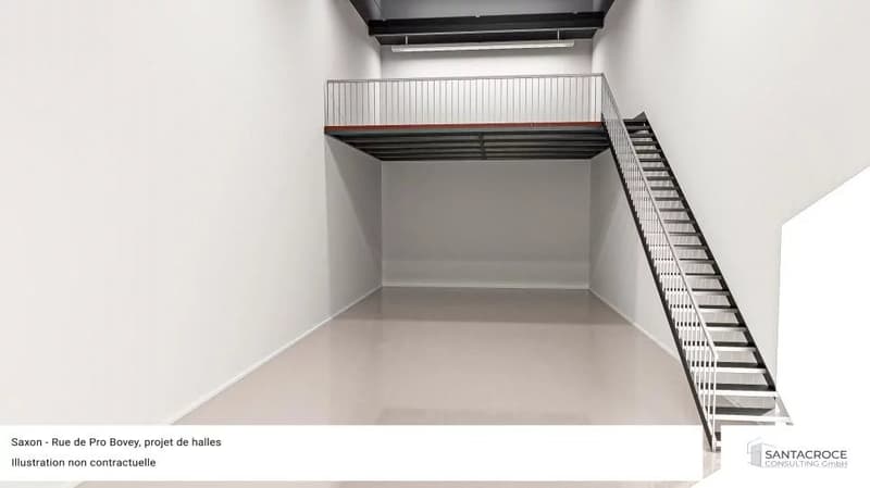 A louer immédiatement, 10 boxes modulables avec mezzanine (7)