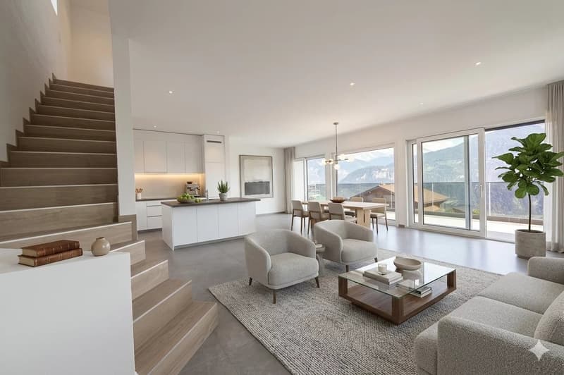 Chermignon-d'en-Haut - Villa contemporaine de 5.5 pièces avec vue 360 (1)