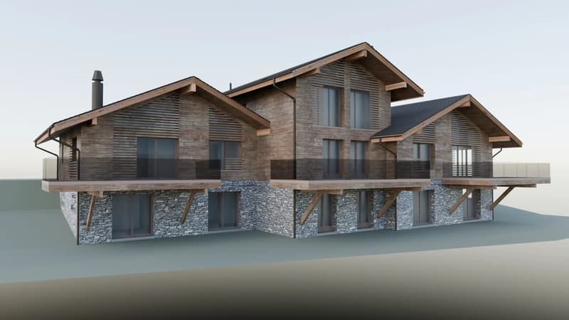 Chalets mitoyens neufs en résidence principale à Haute-Nendaz (2)