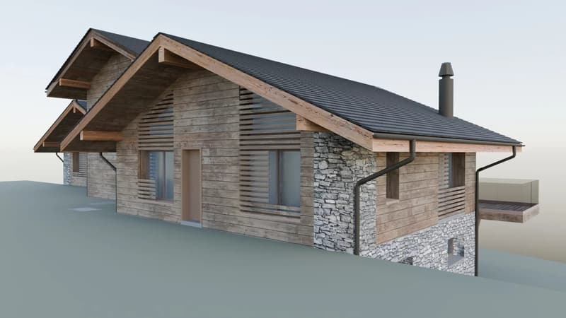 Chalets mitoyens neufs en résidence principale à Haute-Nendaz (3)
