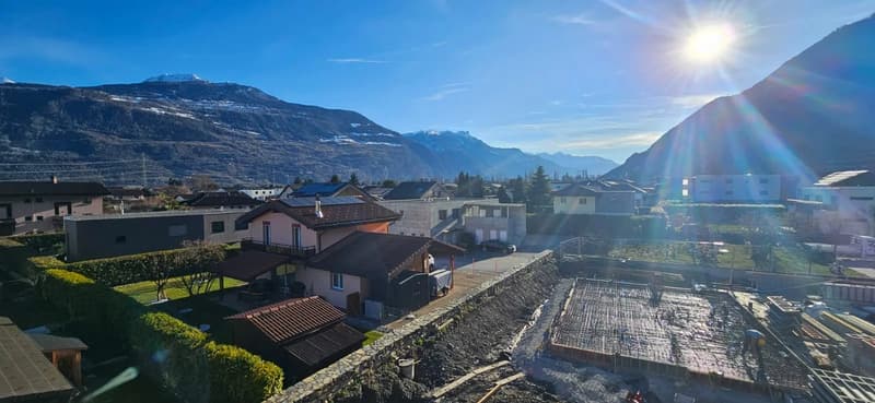 Vétroz ? 3.5 pièces neuf en rez-de-chaussée avec jardin privatif de 75 m² (1)