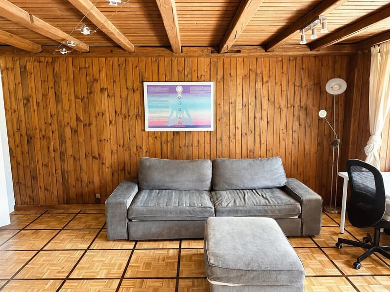 Grand studio en rez-de-jardin au coeur de Crans-Montana (11)