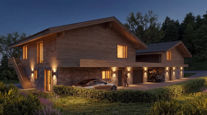 Chalet neuf haut de gamme de 4,5 pièces à Crans-Montana (2)