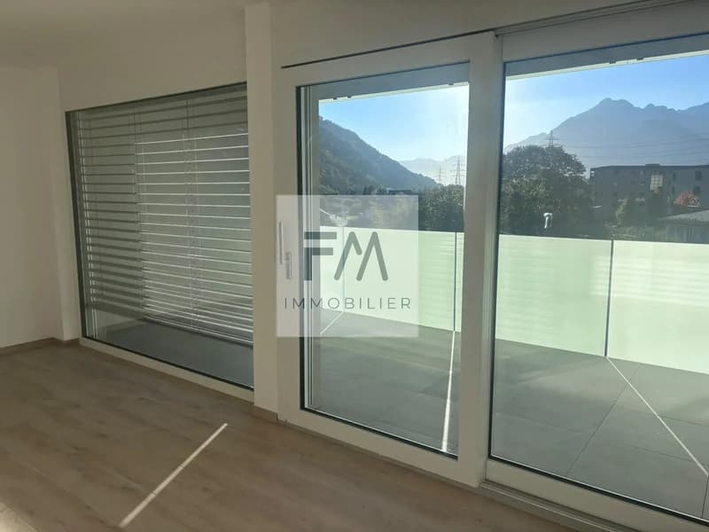 A louer appartement neuf 2,5 pièces à Aproz (Sion) (7)