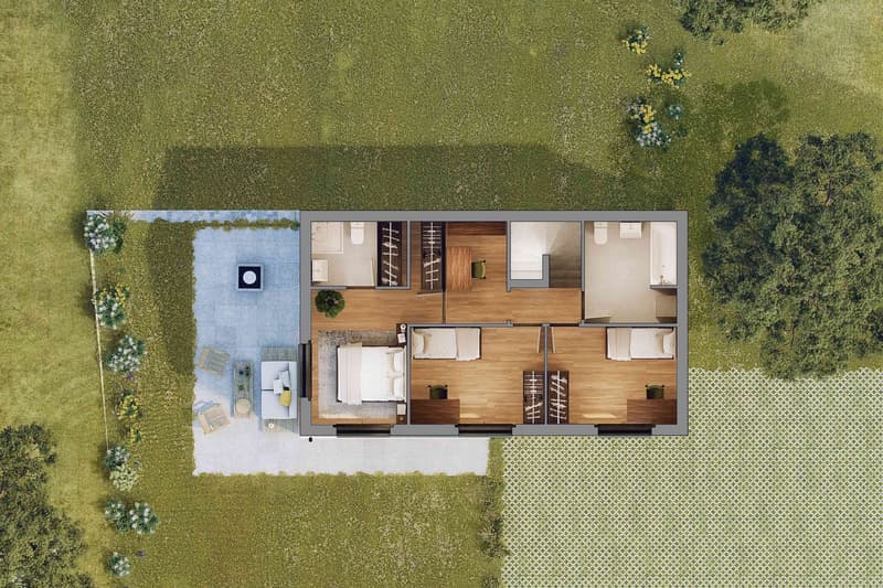 La construction du Hameau de Ferpicloz avance. Dernière villa disponible ! (10)