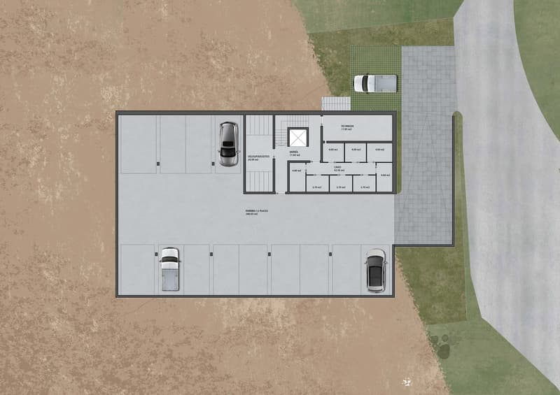 Appartement de 3.5 pièces neuf avec grand balcon – Vue dégagée au cœur du Gibloux (9)