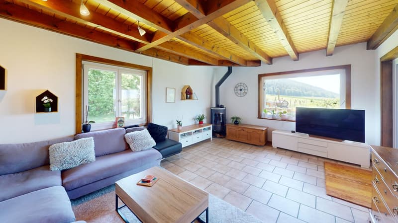 Maison individuelle lumineuse de 5 pièces à Saules – Cadre paisible et vue pittoresque (2)