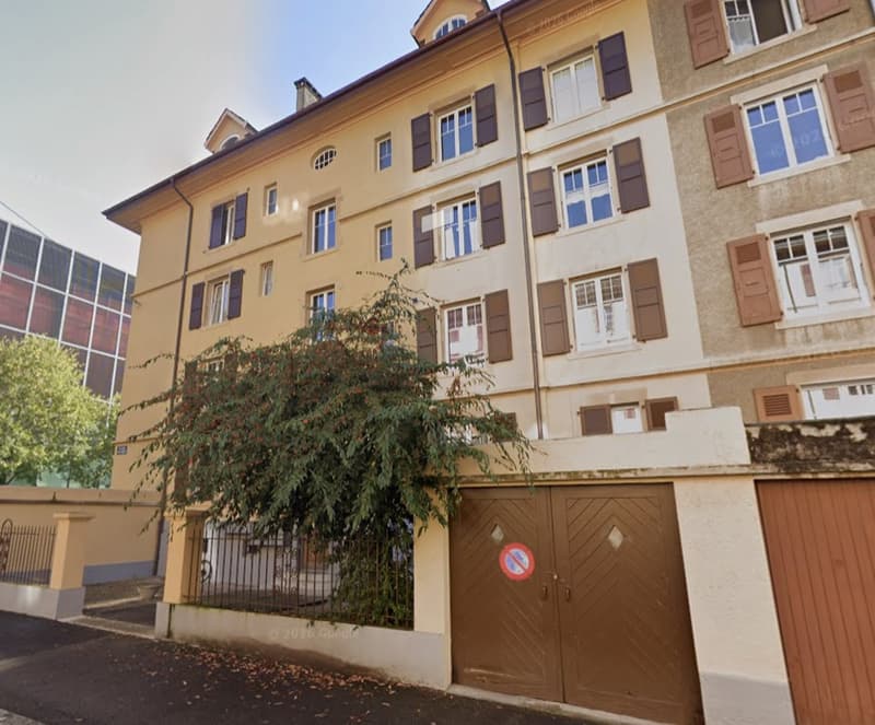 Appartement 3.5 pièces lumineux avec balcon à Neuchâtel proche du lac avec jardin (1)