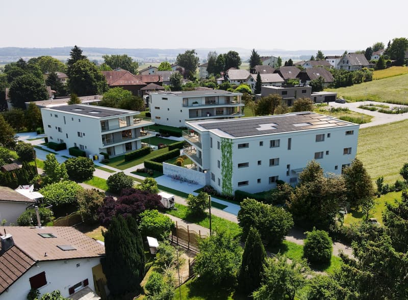 Sechsfamilienhaus der Wohnüberbauung Greenpark – nachhaltig, ruhig und lebenswert (2)