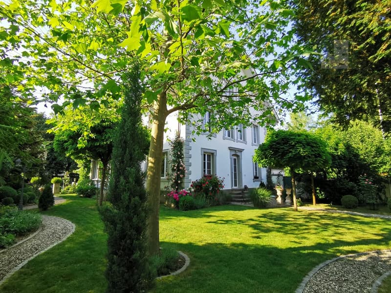 Traumhafte Gartenanlage mit altem Baumbestand