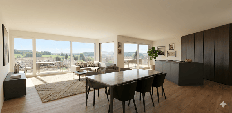 Familienfreundlich wohnen in Bellach – exklusive 5.5-Zimmer-Wohnung mit 155 m² und grosser Terrasse (7)