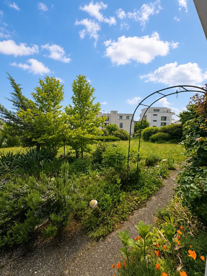 Wohnen mit Wohlfühlfaktor, helle Gartenwohnung nahe Hardwald (8)