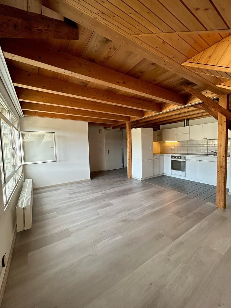 Lichterfüllte Dachwohnung mit Charme (2)