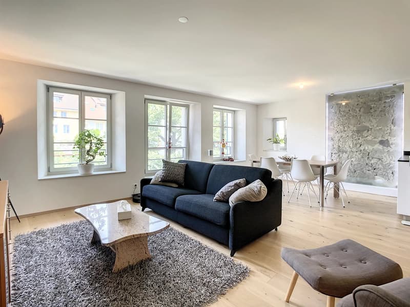 Magnifique duplex de 3.5 pces en plein coeur d'Estavayer-le-Lac (1)