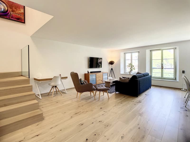 Magnifique duplex de 3.5 pces en plein coeur d'Estavayer-le-Lac (2)