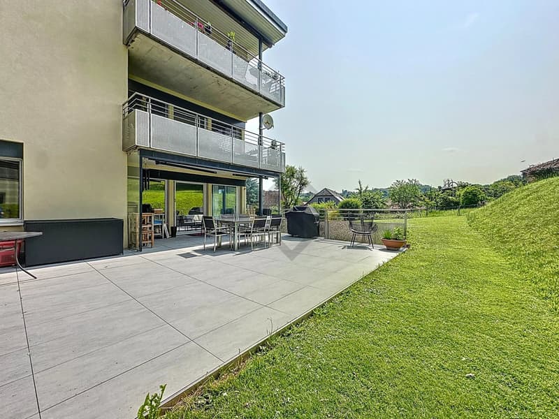 Appartement 4.5 pces avec jardin à 25 min de Fribourg (2)