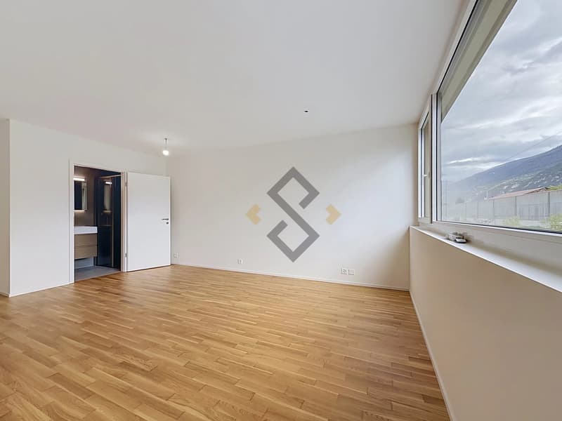 Appartement neuf de 3.5 pces avec jardin à Uvrier (3)