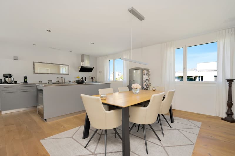 Attraktive 4.5-Zimmer Attika-Maisonettewohnung mit grosser Terrasse in Ostermundigen (8)
