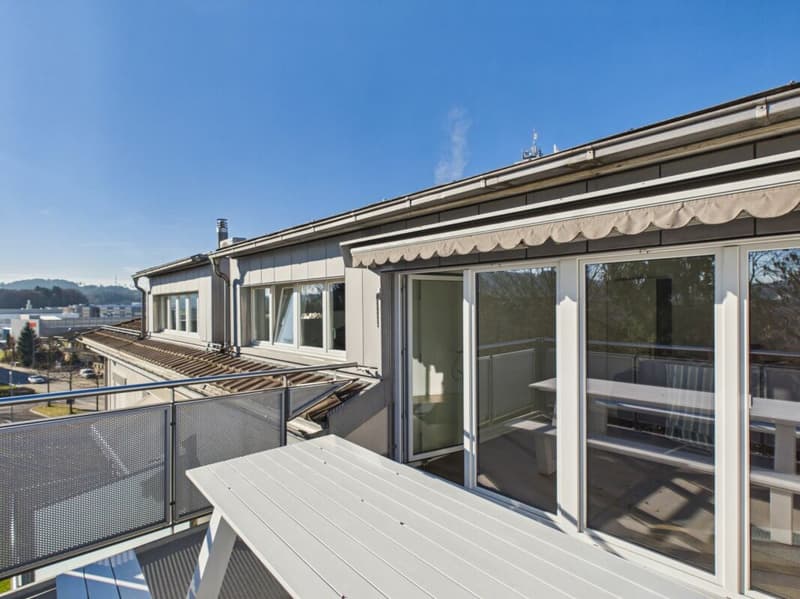 Balkon bei Schlafzimmer