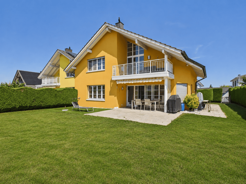traumhafter Garten mit Sicht in den Alpstein