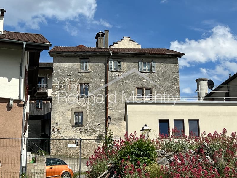 Historisches Wohnhaus mit 3 Wohnungen mit Blick auf das Leuker Schloss (4)