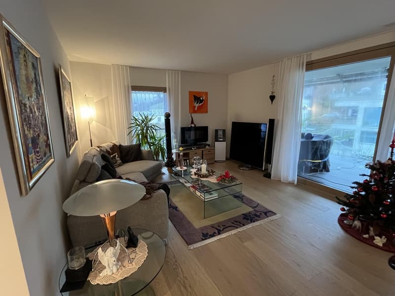 Appartement de 4,5 pièces à valeur neuve avec grand balcon (vue sur la montagne et le lac) et 2 places de parking en sous-sol. (11)