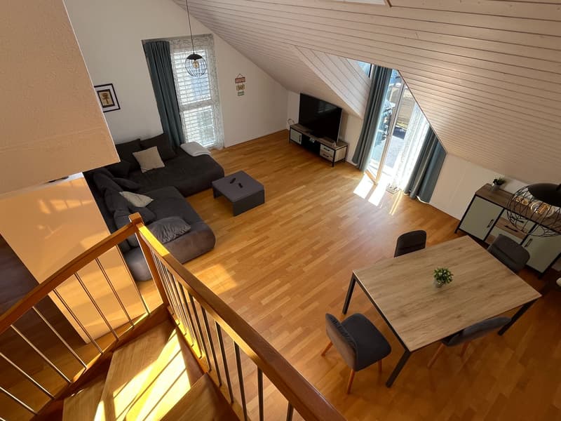 4.5-Zimmer-Maisonette-Wohnung mit viel Charme und grossem Balkon. (14)