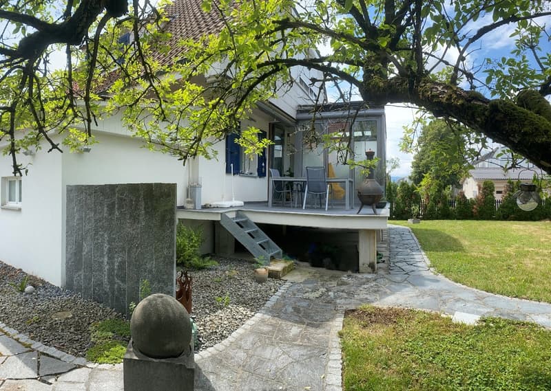 Charmantes Einfamilienhaus mit Garage, Wintergarten, Fonduestübli und Schopf an ruhiger Lage. (20)