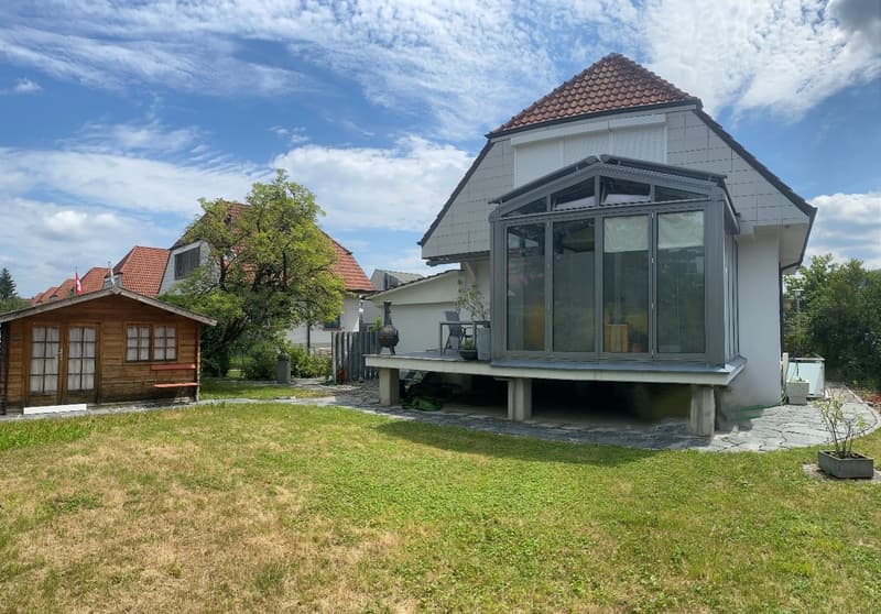 Charmantes Einfamilienhaus mit Garage, Wintergarten, Fonduestübli und Schopf an ruhiger Lage. (18)