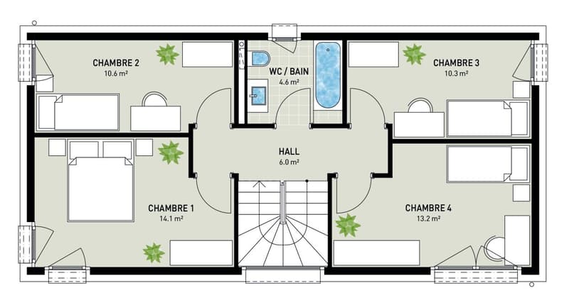 2 magnifiques villas individuelles à bâtir à Champlan – Grimisuat (7)