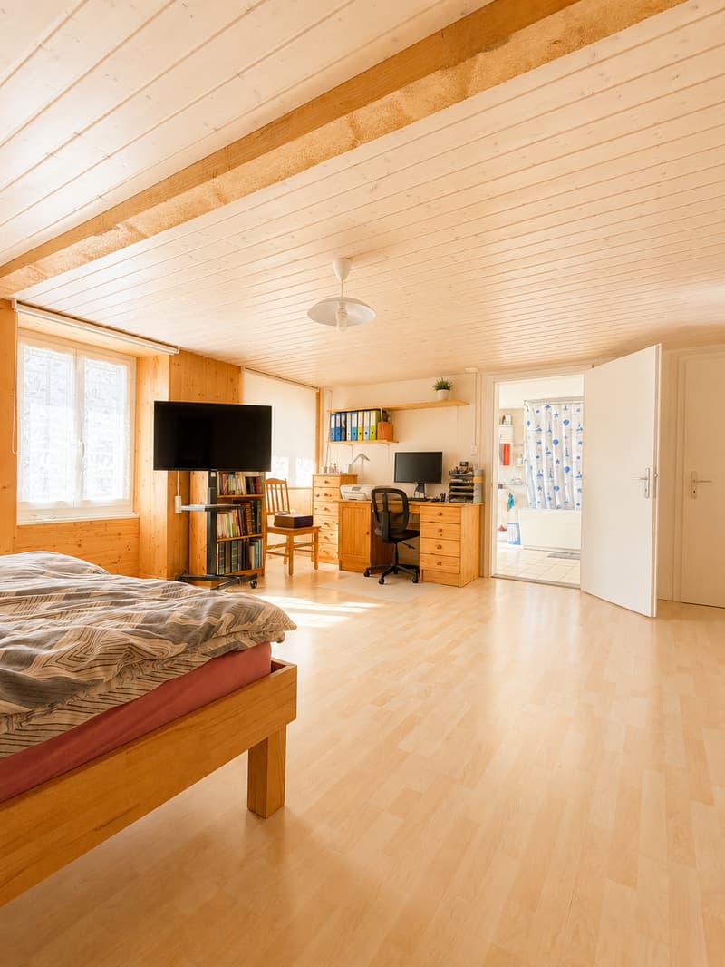 Charmante maison jumelée de 6,5 pièces avec vue sur les montagnes (9)