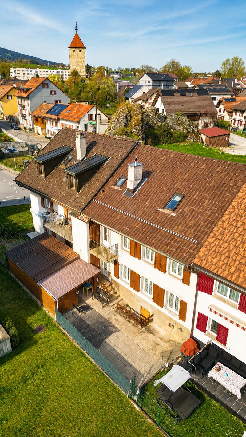 Charmante maison jumelée de 6,5 pièces avec vue sur les montagnes (15)