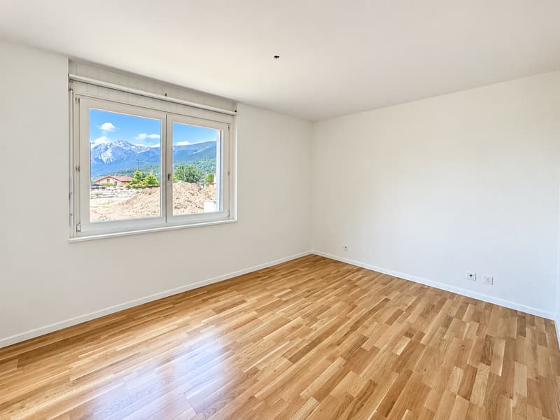 Charmant appartement de 4,5 pièces avec vue sur les montagnes à Grimisuat (11)